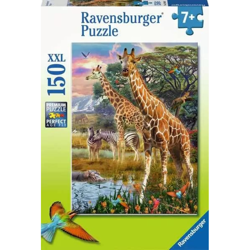 Ravensburger Puzle 150 gab. Žirafes Āfrikā
