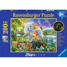 Ravensburger Puzle 100 gab. Princese ar vienradzi