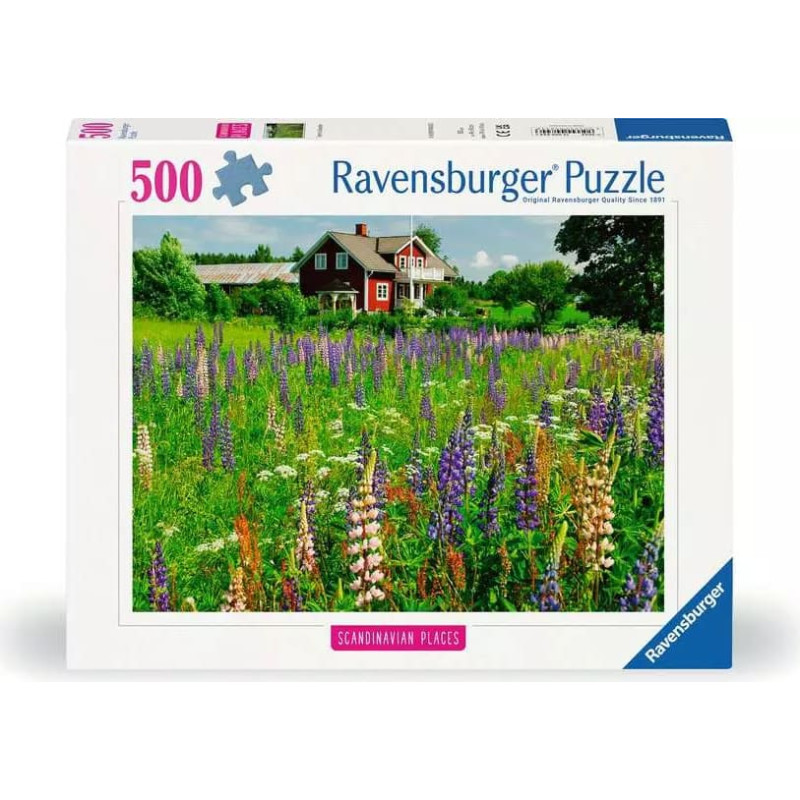 Ravensburger Puzle 500 Ferma Zviedrijā