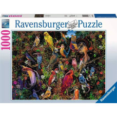 Ravensburger Puzle 1000 Mākslas putni