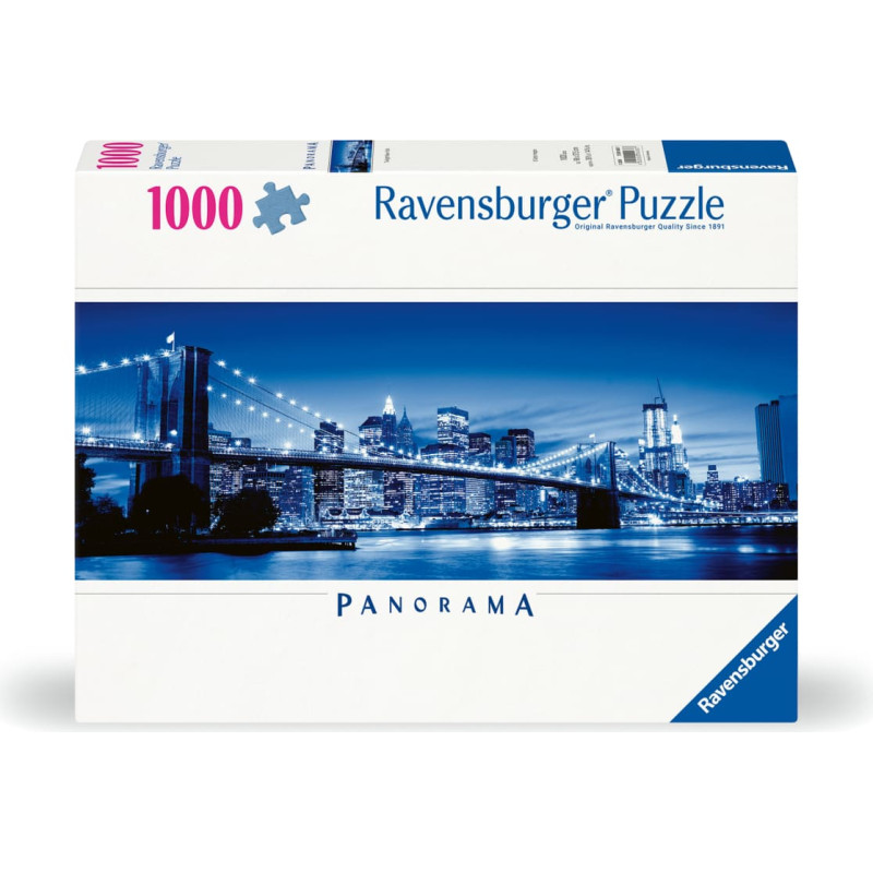 Ravensburger Puzle 1000 Mirdzo&scaron;ā Ņujorka