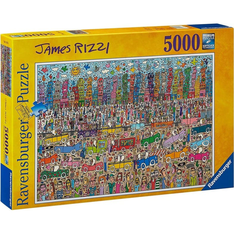 Ravensburger Puzzle James Rizzi: City 5000p 17427