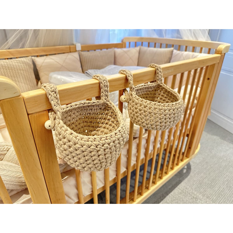 Ingvart Bērnu groziņi-organaizeri, 100% kokvilna, Beige