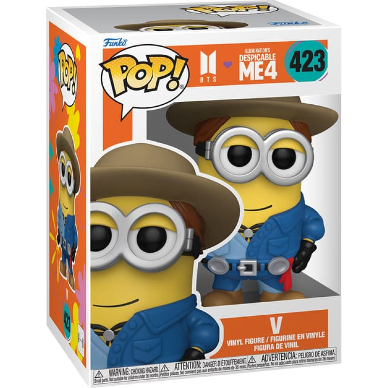 Funko POP! Vinila figūra: BTS x Despicable Me 4 - V