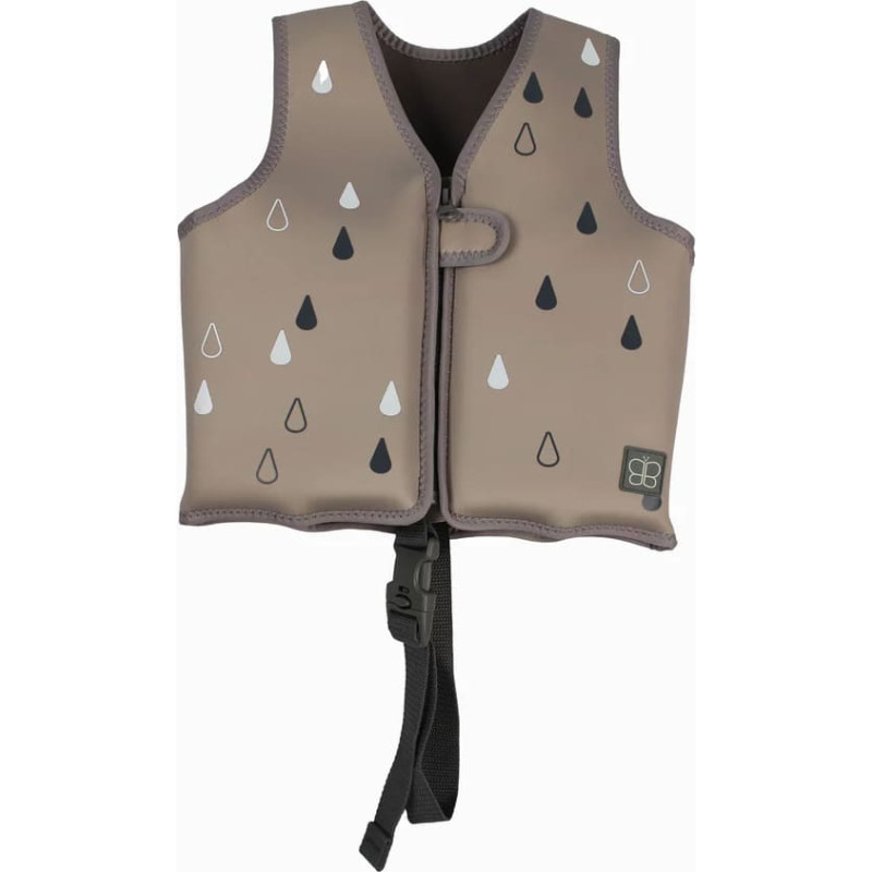 Bbl&uuml;v N&auml;j bērnu peldē&scaron;anas veste ar SPF50 un noņemamiem peldo&scaron;ajiem ieliktņiem, Sand &ndash; SMALL (1&ndash;3 gadi)