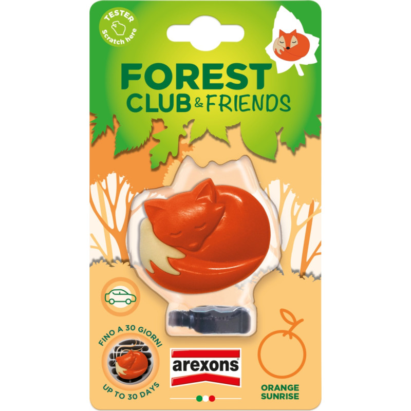 Arexons Forest club &ndash; FOX auto ventilācijas atsvaidzinātājs
