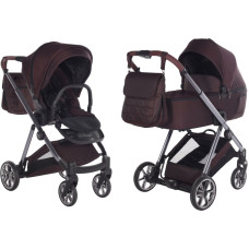 Junama Universālie rati 2 in 1 Ellegante 07 Bordo (Burgund) – elektropulēta konstrukcija