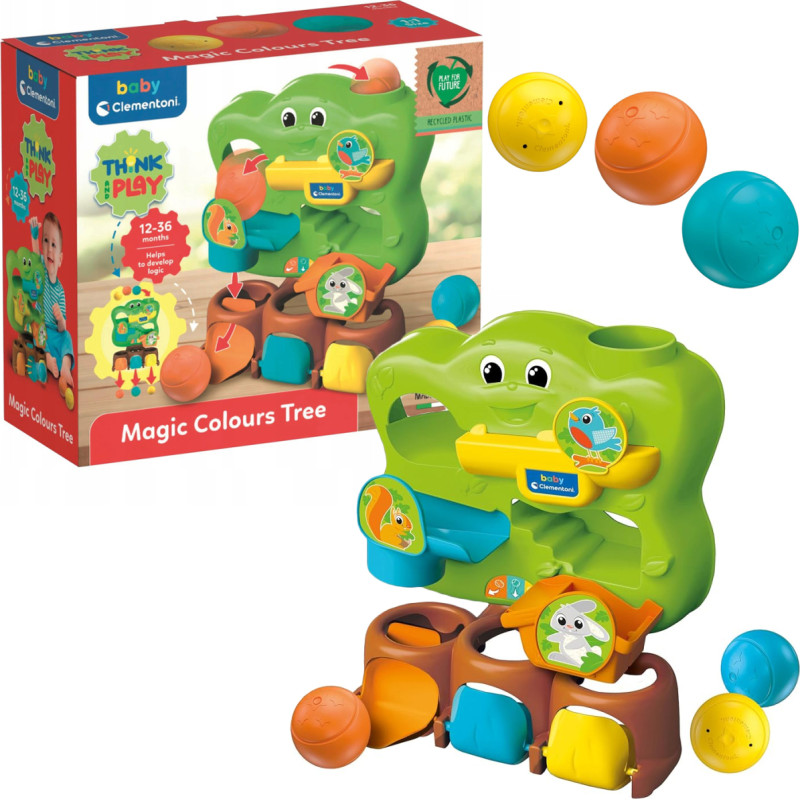 DRZEWKO ZABAWKA LOGICZNA