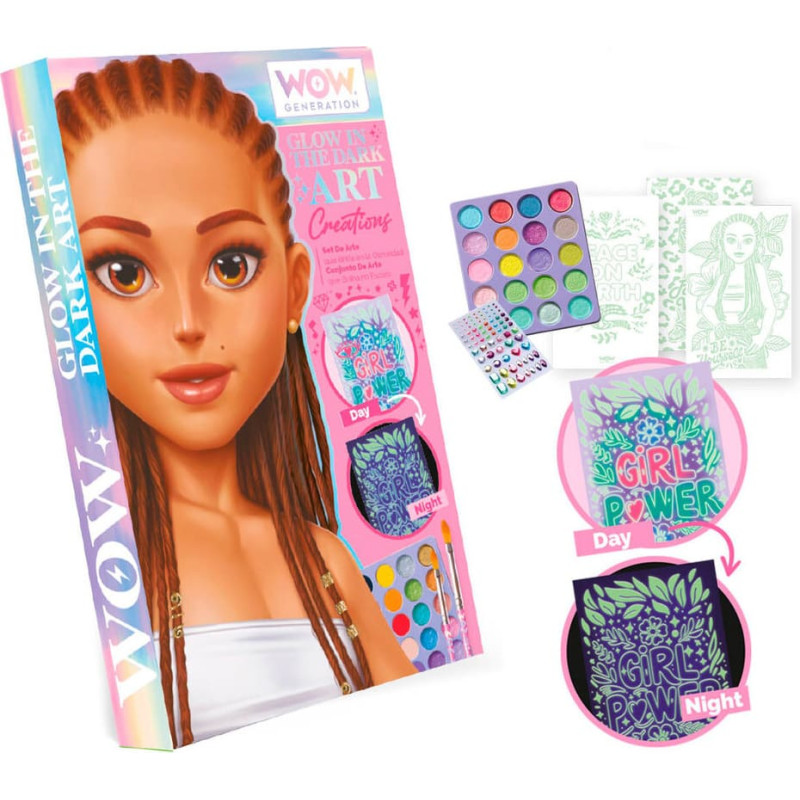 Kids Euroswan - Akcesoria Licencyjne GLOW IN THE DARK ACTIVITY PAD WOW