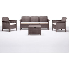 Bica Dārza mēbeļu komplekts Set Venezia 3 bēšs