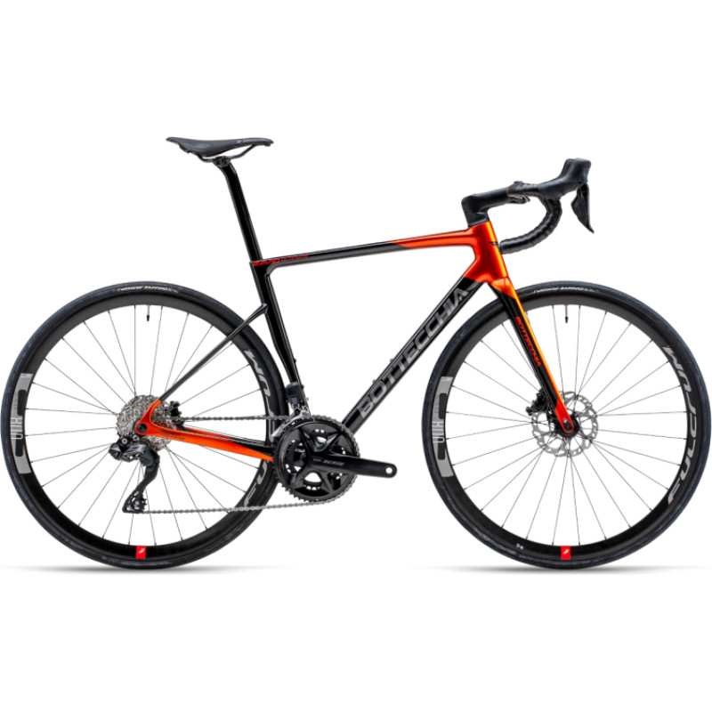Bottecchia Maanteeratas BOTTECCHIA 8avio Ultimate - Shimano 105 24s - 71 Black Orange (S)