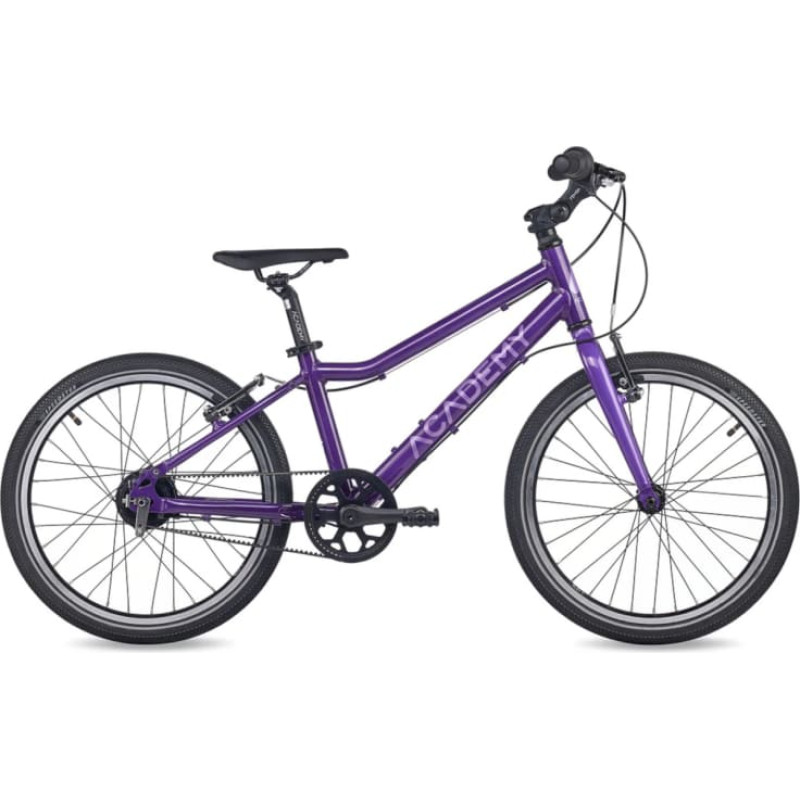 Academy Īpaši viegls bērnu velosipēds ACADEMY Grade 4 Belt, 20" Purple