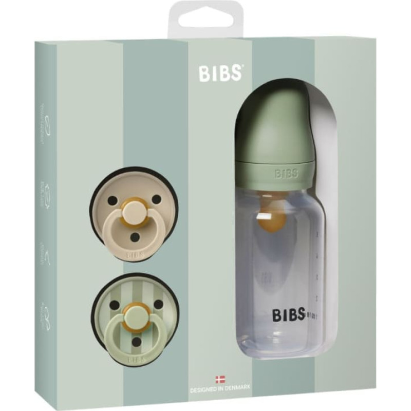Bibs Baby Sprinkle dāvanu komplekts Sage