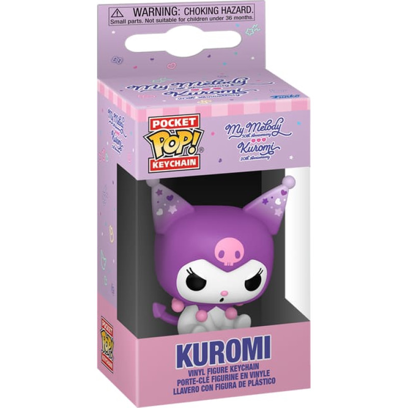 Funko POP! atslēgu piekariņš: Sanrio - Kuromi (20th Anniversary)