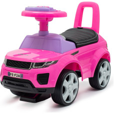 Baby Mix stumjamā automašīna — 57174 — SUV Prime — ādas sēdeklis — gumijas riteņi — rozā