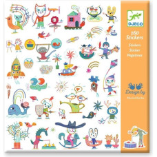 Djeco 160 uzlīmes &ndash; Djeco tēli