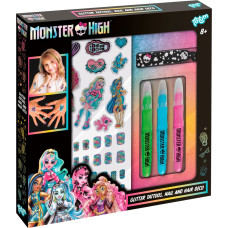 Totum MONSTER HIGH radošais nagu, ķermeņa un matu rotājumu komplekts, 560109
