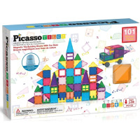 Picasso Tiles Magnētiskais konstruktors 101 detaļa, PC101