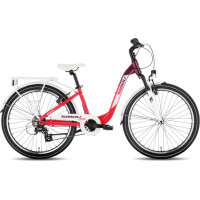Tabou Bērnu velosipēds TABOU Queen 24, rozā-balts