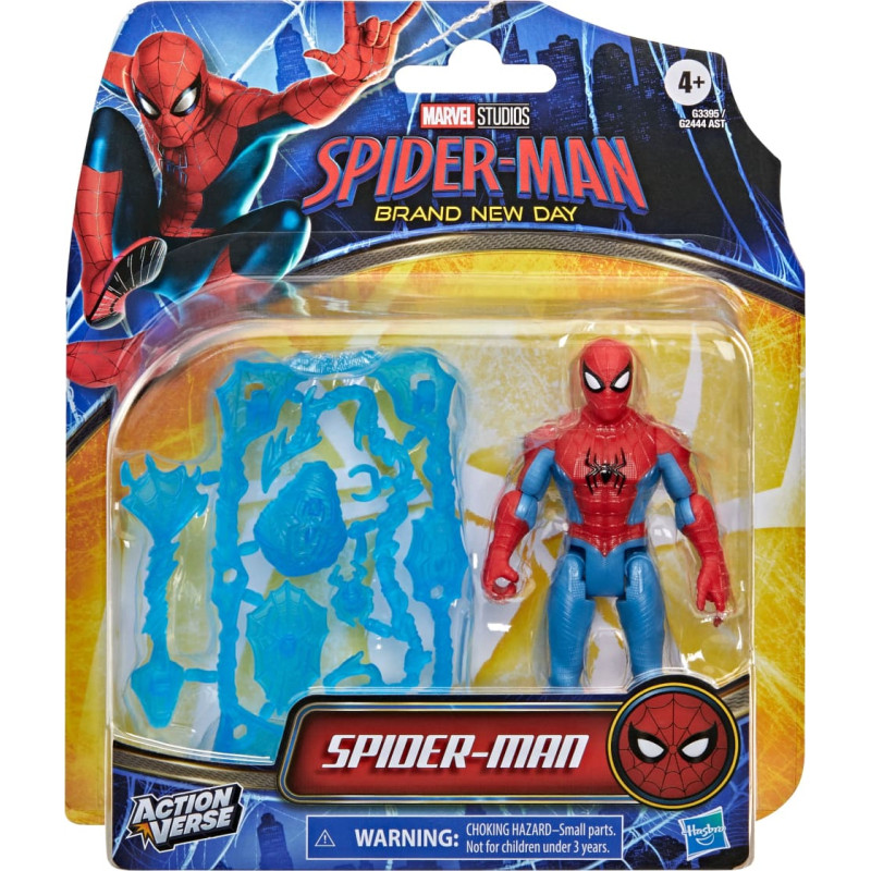 Spider-Man Brand New Day Actionverse figūra ar piederumiem, 11,4 cm