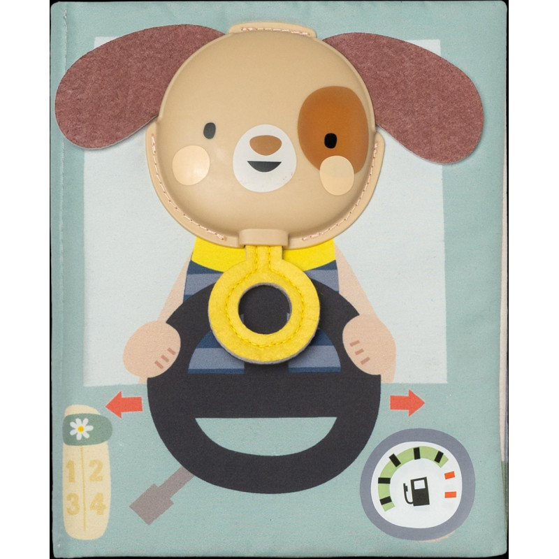 Taf Toys mīkstā grāmatiņa Tiny Traveler Busy Book