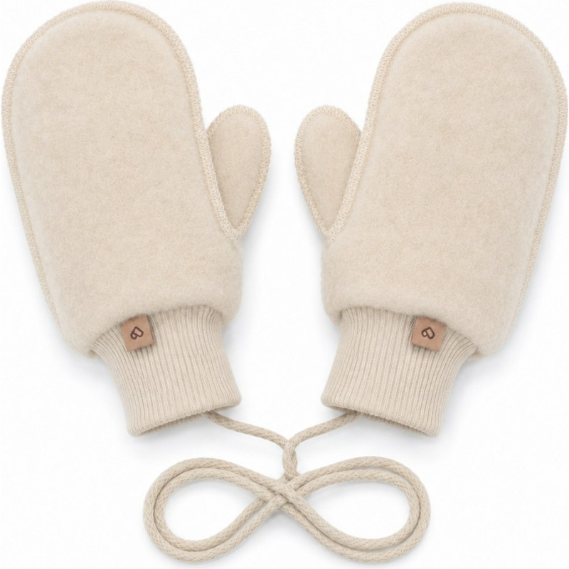 Wool kiddy hand muff Sierra 1-3y beige