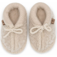 Buciki dziecięce wełniane Nevada 0-6m beige