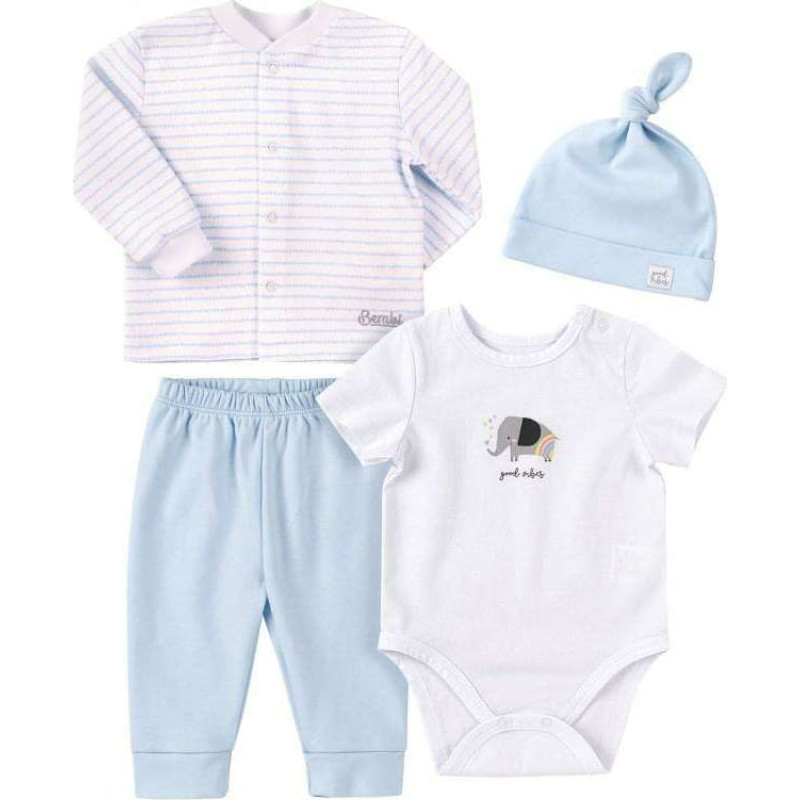 Bembi Baby Set Art.KP251-A01 Bērnu komplektiņš no 4 daļam