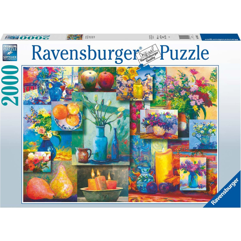 Ravensburger Puzzle Still Life Beauty 2000 Pc Puzzle 16954