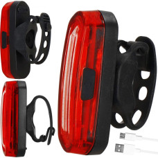 Springos Velosipēda aizmugurējā gaisma Springos BA0057 usb