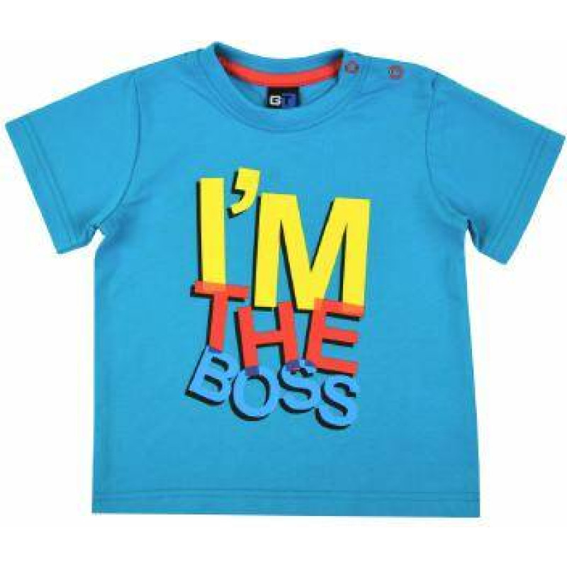 Minikid T-SHIRT - 6581 - GT - TURKUS - size 74