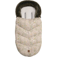 Footmuff Luxury Secret Garden Beige