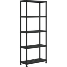 Keter Diy 5 līmeņu plaukts Shelf 75 with 5 shelves 75x32x176cm melns