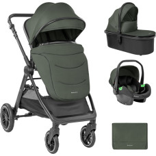 Stroller 3in1 with carrycot Ava Army Green