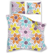 BEDDING SET 160X200+2x70X80 HARMONY 014 MICROFIBER