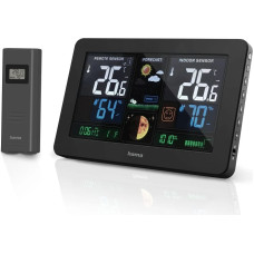 Hama 00186380 Weather station Premium Black