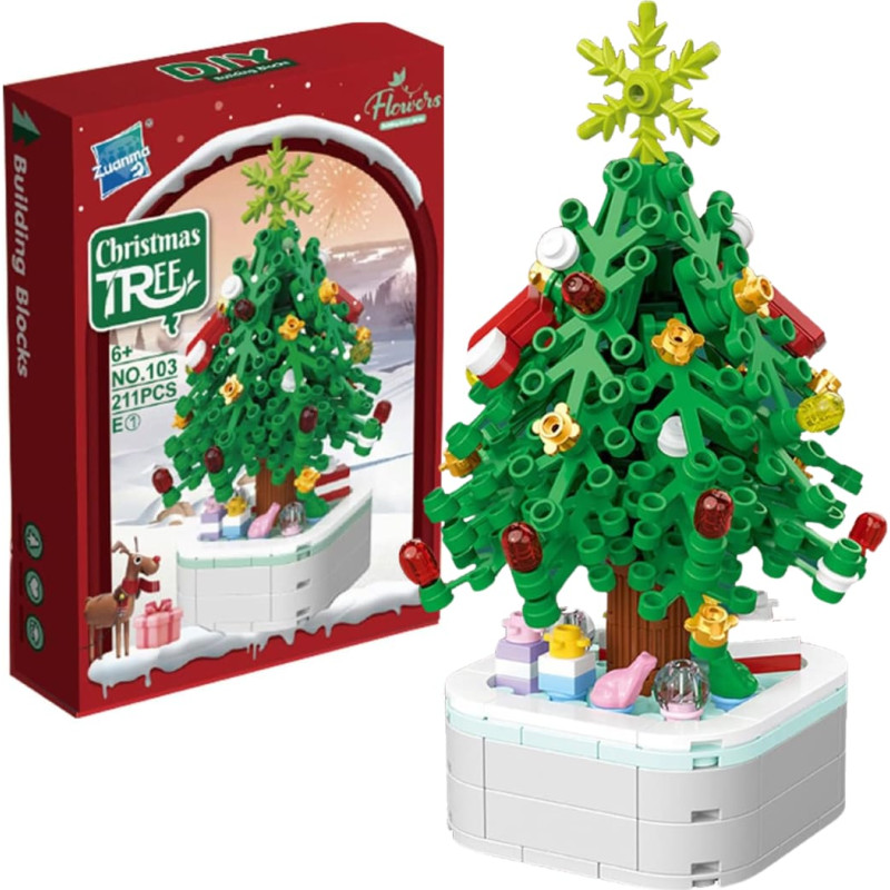 Klotsikomplekt Jõulupuu 211 osa