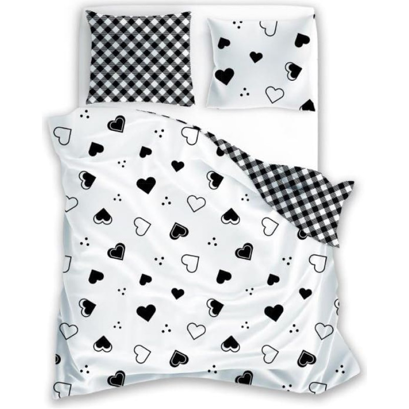 BEDDING SET FASHION 009 160X200+2X70X80 COTTON.