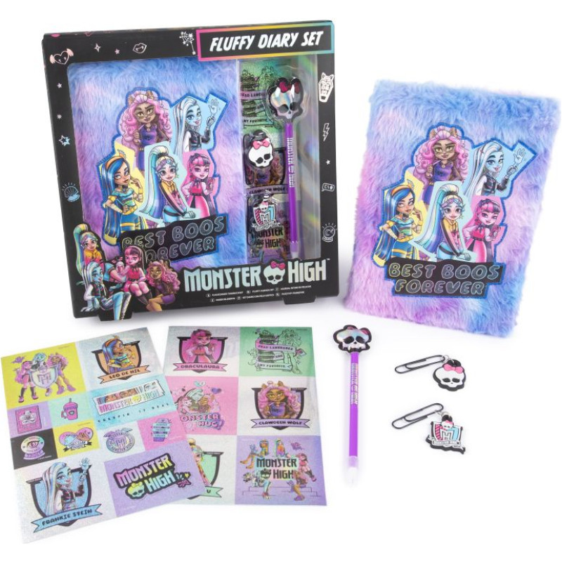 Monster High dienasgrāmatas komplekts