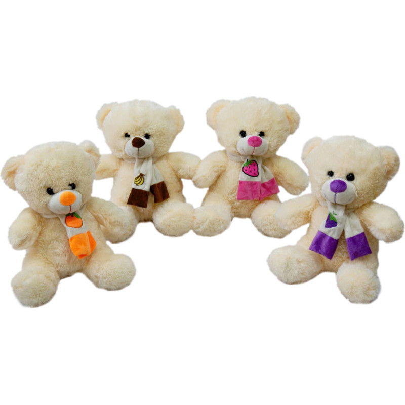 MIŚ Z OWOCOWYM SZALIKIEM 4 ASORTYMENTY