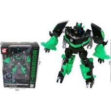 HIPO robots / transformeris - 50516 - green - 20 cm