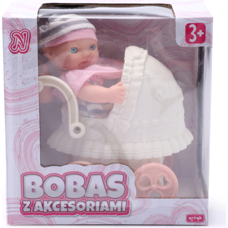 Artyk 137389 Bobas z akcesoriami NATALIA 11 cm