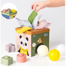 Taf Toys attīsto&scaron;ā rotaļlieta Play & discover cube