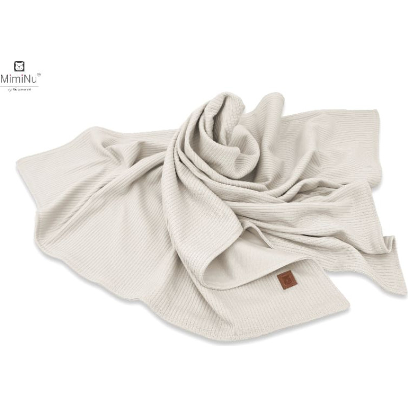 Miminu KIECZMERSKI Kocyk MIMINU SOFT 75x100 0-6 lat beż