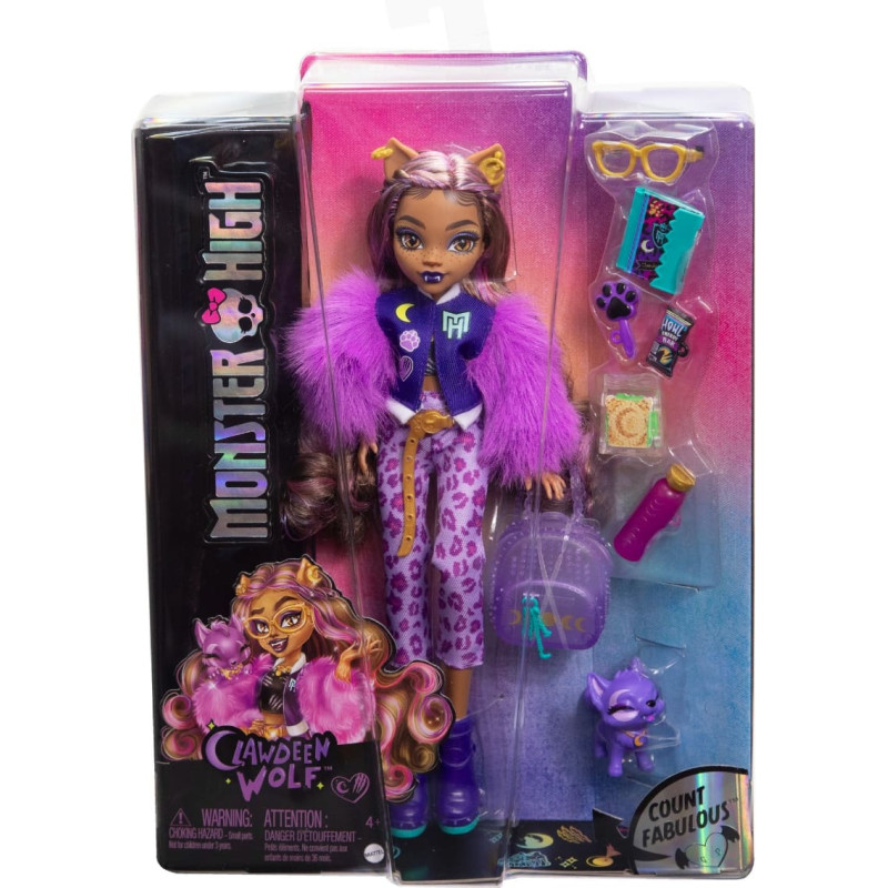 Monster High® nukk Clawdeen Wolf