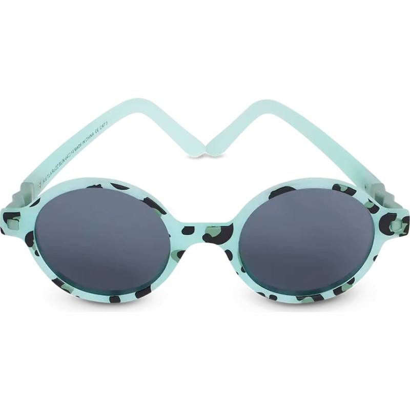 Kietla Bērnu saulesbrilles ROZZ Ki ET LA - 6-9 gadi - Green Leopard