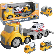 Woopie Ż&oacute;łta Laweta City Truck Efekty Dźwiękowe i Świetlne