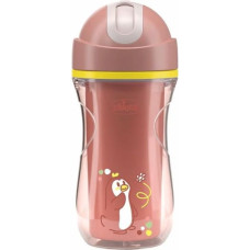 Chicco 180721 THERMAL MUG 266ML STRAW 14+ PEACH