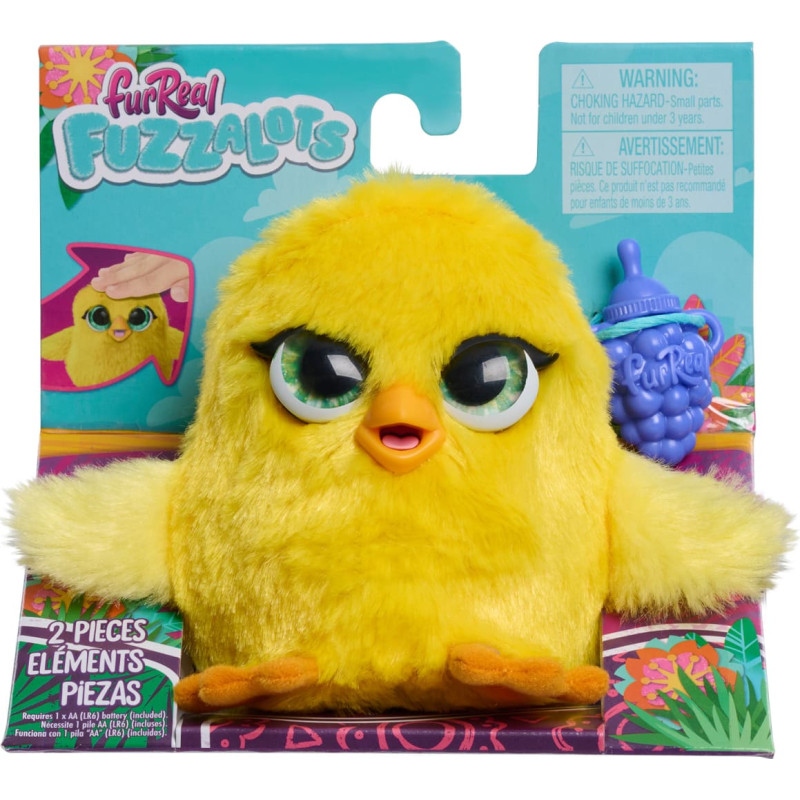 Furreal Interaktīvā mīkstā rotaļlieta Fuzz-a-lots, 9&nbsp;cm