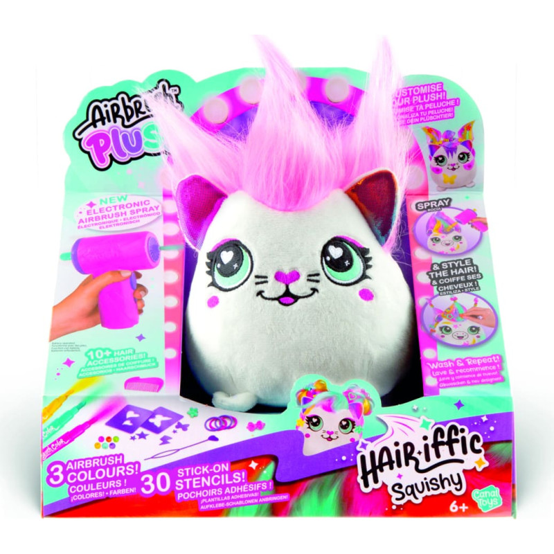 Airbrush Matainā mīkstā rotaļlieta ar Airbrush Squish Pal